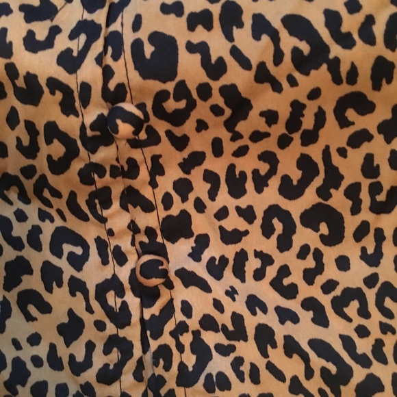 wild fable animal print crop top - Picture 4 of 5